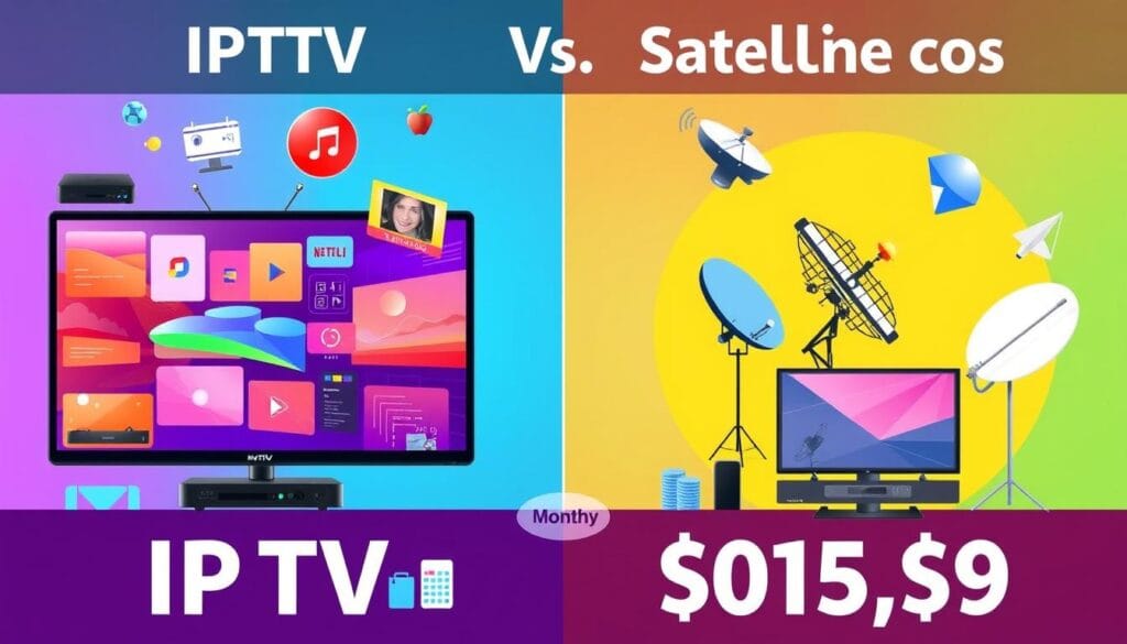 IPTV Costs and Satellite Costs Comparison